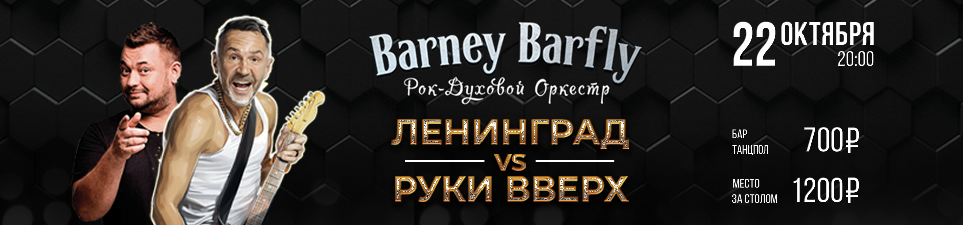 Концерт рок-духового оркестра «BARNEY BARFLY»