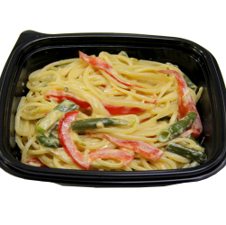 Спагетти Примавера в сливочном соусе